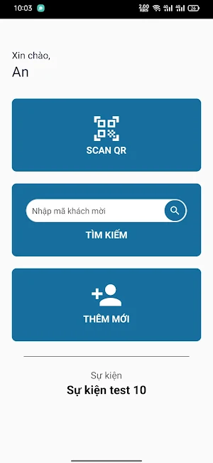 Event CheckIn Screenshot 2