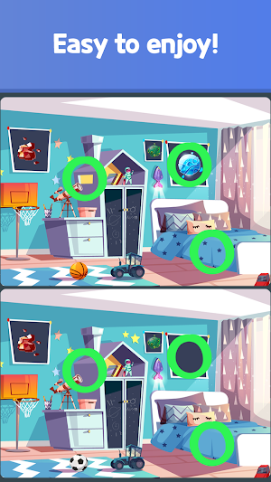 Spot The Differences : IQ UP Screenshot 2