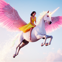Flying Horse: Unicorn fun Game