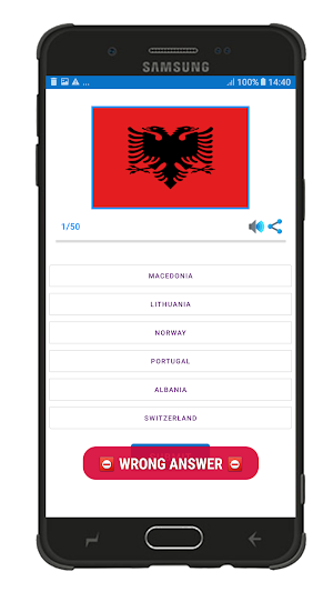 Europe Flag Quiz Screenshot 2