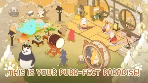 Cat Garden - Food Party Tycoon Screenshot 2
