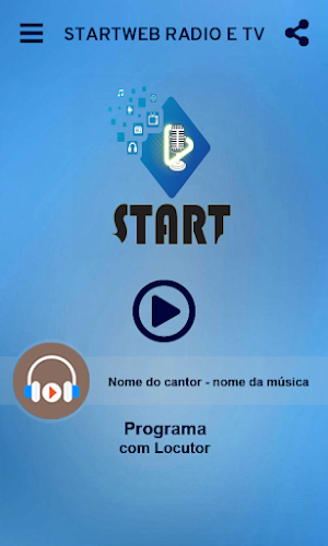 Startweb radio e tv Screenshot 1