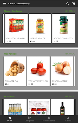 Caraota Market Delivery Screenshot 1