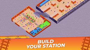 Idle Metro Tycoon Subway Train Screenshot 1