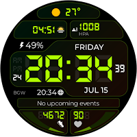 Chester Digilight watch face