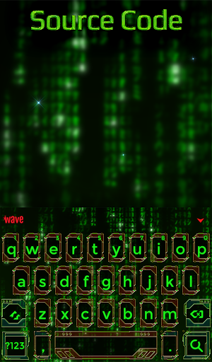 Source Code Animated Keyboard + Live Wallpaper Screenshot 1