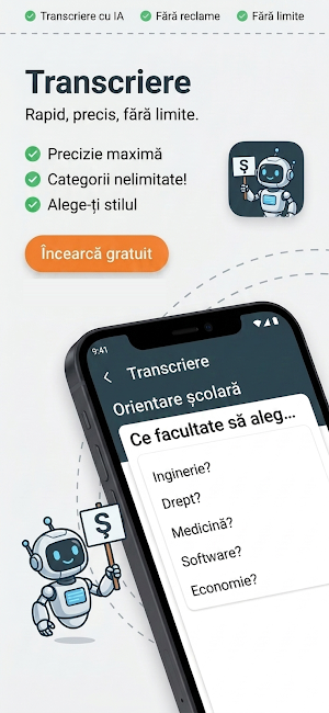 Voce în Text: Transcriere AI Screenshot 0