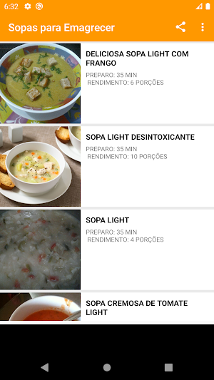 Sopas para Emagrecer Screenshot 1
