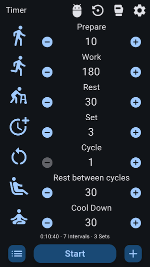 Interval Timer Screenshot 0