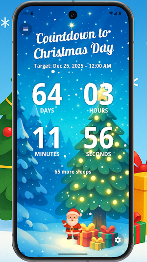 Christmas Countdown Widget Screenshot 3