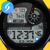 SH050 Watch Face, WearOS watch