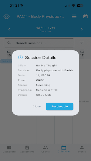 PACT APP Screenshot 3