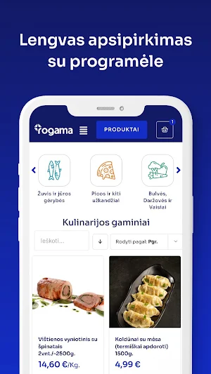rogama.lt Screenshot 1