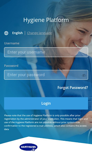 Hygiene Platform Screenshot 0