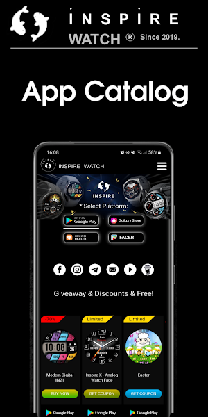 Watch Face Catalogue Screenshot 0