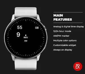 Analog Digital Watch Face Screenshot 1