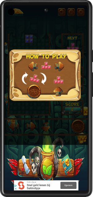 Tetraflex - Classic Block Game Screenshot 1