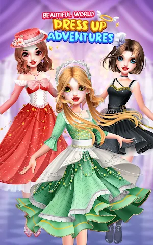 Colorful Doll World - Dress Up Screenshot 2