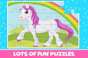 Unicorn Puzzle for Kids and Toddlers Screenshot 2