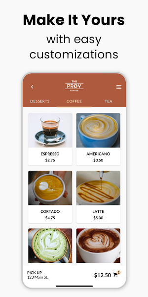 The Prov Coffee and Bakery Screenshot 2