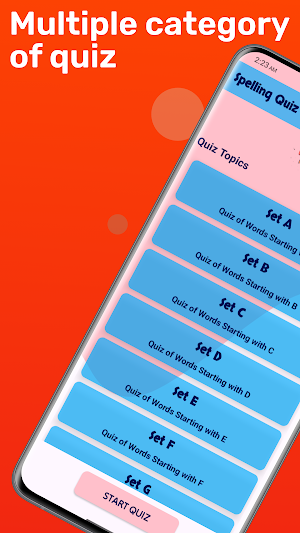 Spelling Quiz - Word Learn Screenshot 0