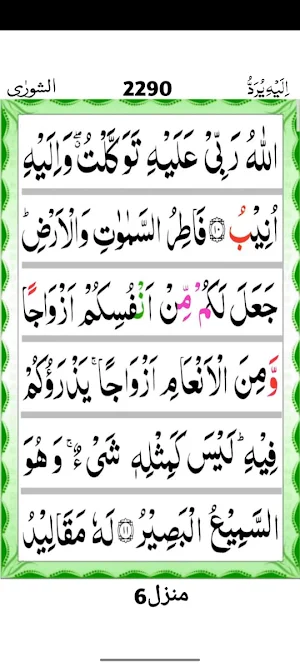 Surah Shura Screenshot 3