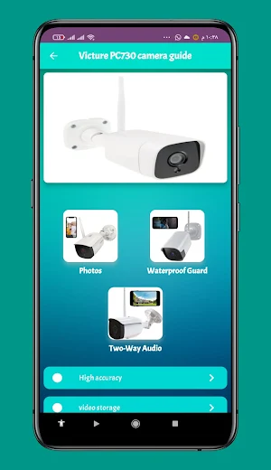 Victure PC730 camera guide Screenshot 3