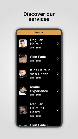 Iconic Image Barbershop Screenshot 1