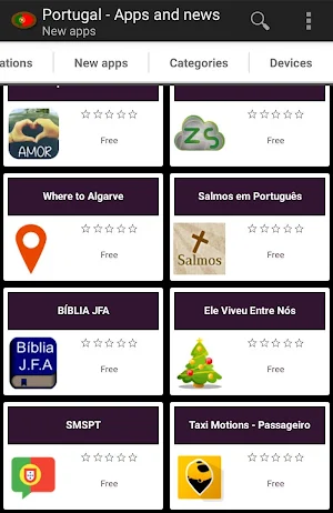 Portuguese apps and tech news Screenshot 1
