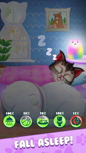 Talking Cat: Cute Kitty Playtime Games Screenshot 2