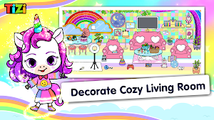 Tizi Town Home Decoration Game Screenshot 1