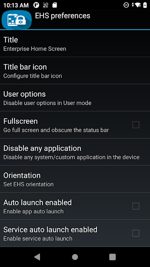 Zebra Enterprise Home Screen Screenshot 2