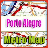 Porto Alegre Metro Map Offline
