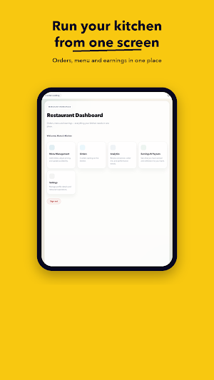 Qserve restaurant Screenshot 3