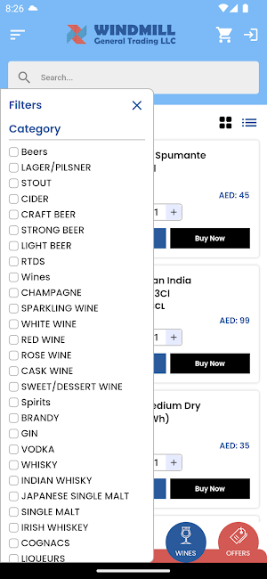 Windmill Cellar Click&Collect Screenshot 2