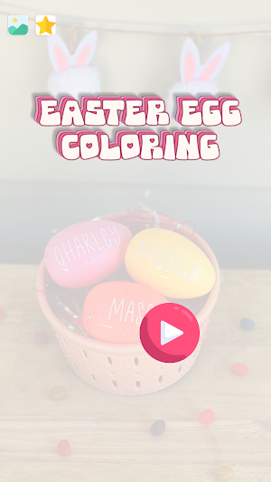 Easter Eggs Coloring Book Screenshot 2