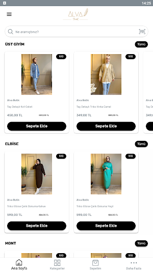 Alva Butik Screenshot 0