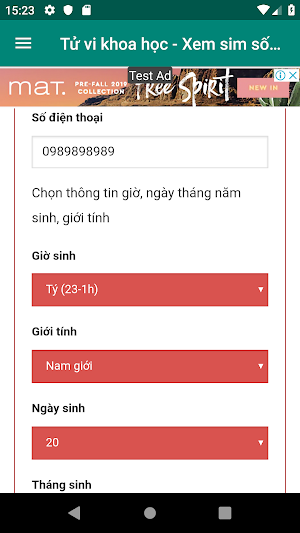 Xem sim số đẹp Screenshot 2