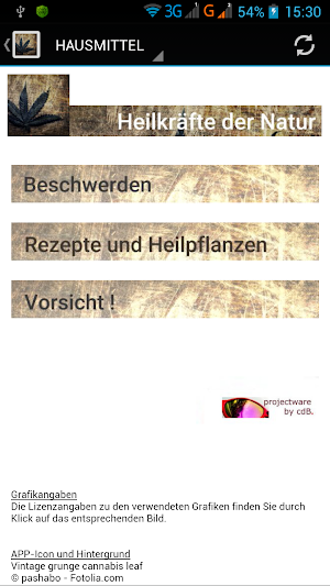 Hausmittel - Naturheilkräfte Screenshot 0