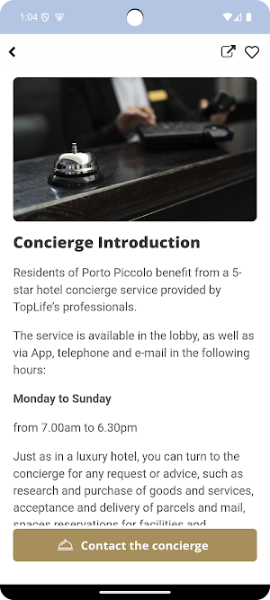 Portopiccolo Concierge Screenshot 3