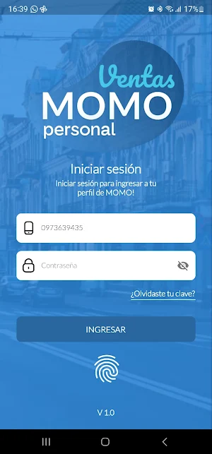 Ventas Momo Personal Screenshot 1