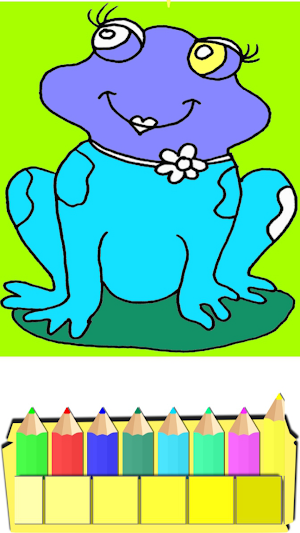 Preschool coloring game Screenshot 2