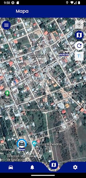MILEG GPS Screenshot 1