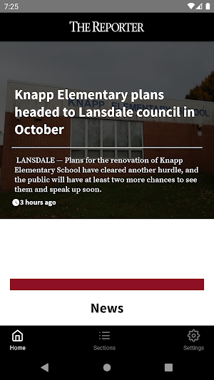 The Reporter for Android Screenshot 0