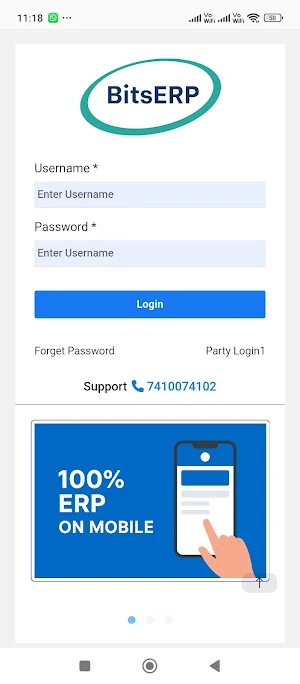 BitsERP Screenshot 0