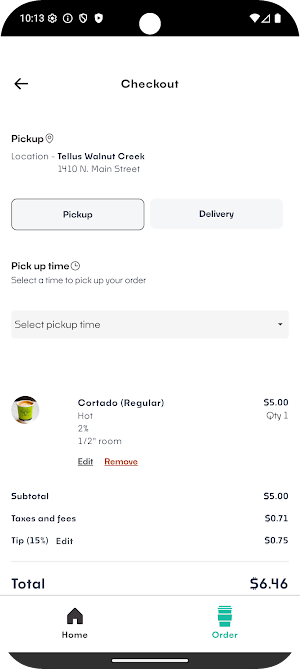 Tellus Coffee Screenshot 3