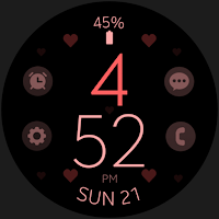 Digital Love watch face