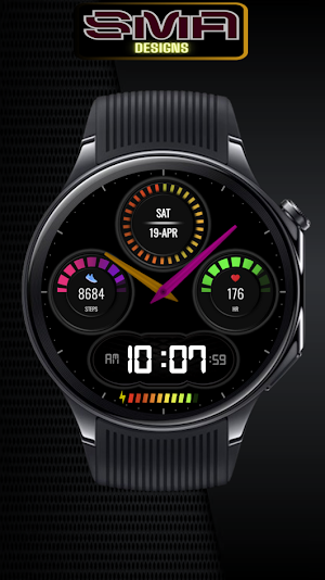 Neo Tech SMA Watch Face-43 Screenshot 1