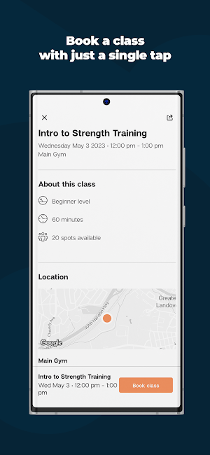 GymStudio: Booking App Screenshot 3