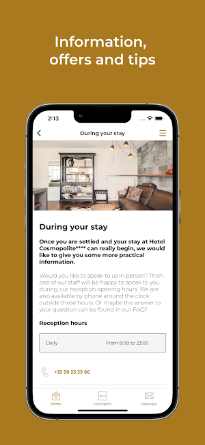 Hotel Cosmopolite Screenshot 1